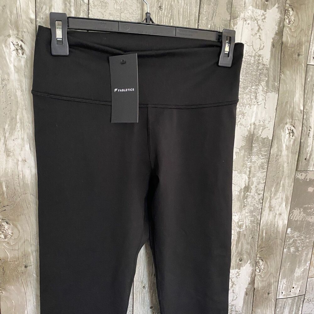 Nwt Fabletics Powerhold Define Split Hem Flare Le… - image 2